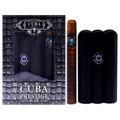 Cuba Prestige Black 2 Pc Gift Set-Thefragrancemart.com