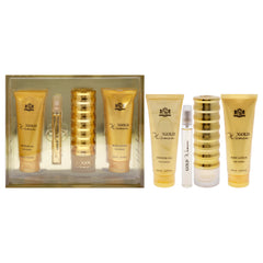 New Brand Gold 4 Pc Gift Set-Thefragrancemart.com