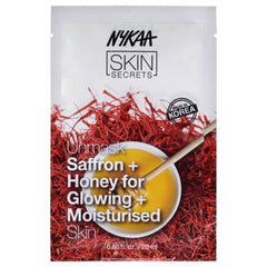 Nykaa Naturals Skin Secrets Sheet Mask - Saffron and Honey -Thefragrancemart.com