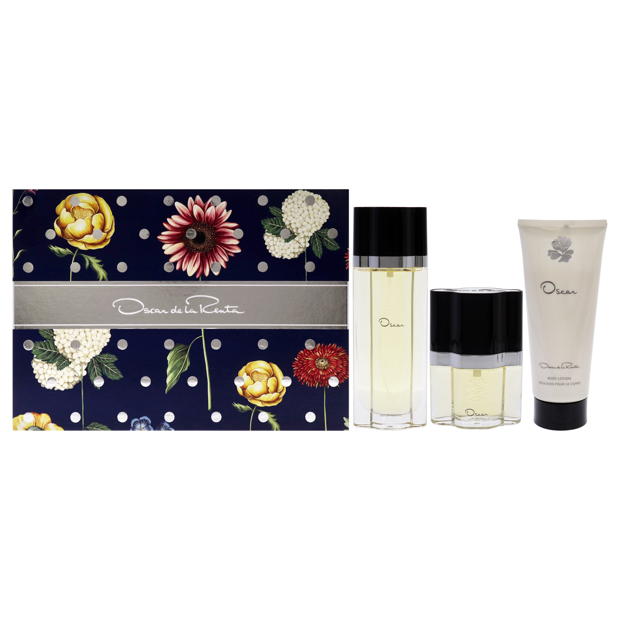 Oscar De La Renta 3 Pc Gift Set-Thefragrancemart.com