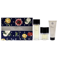 Oscar De La Renta 3 Pc Gift Set-Thefragrancemart.com