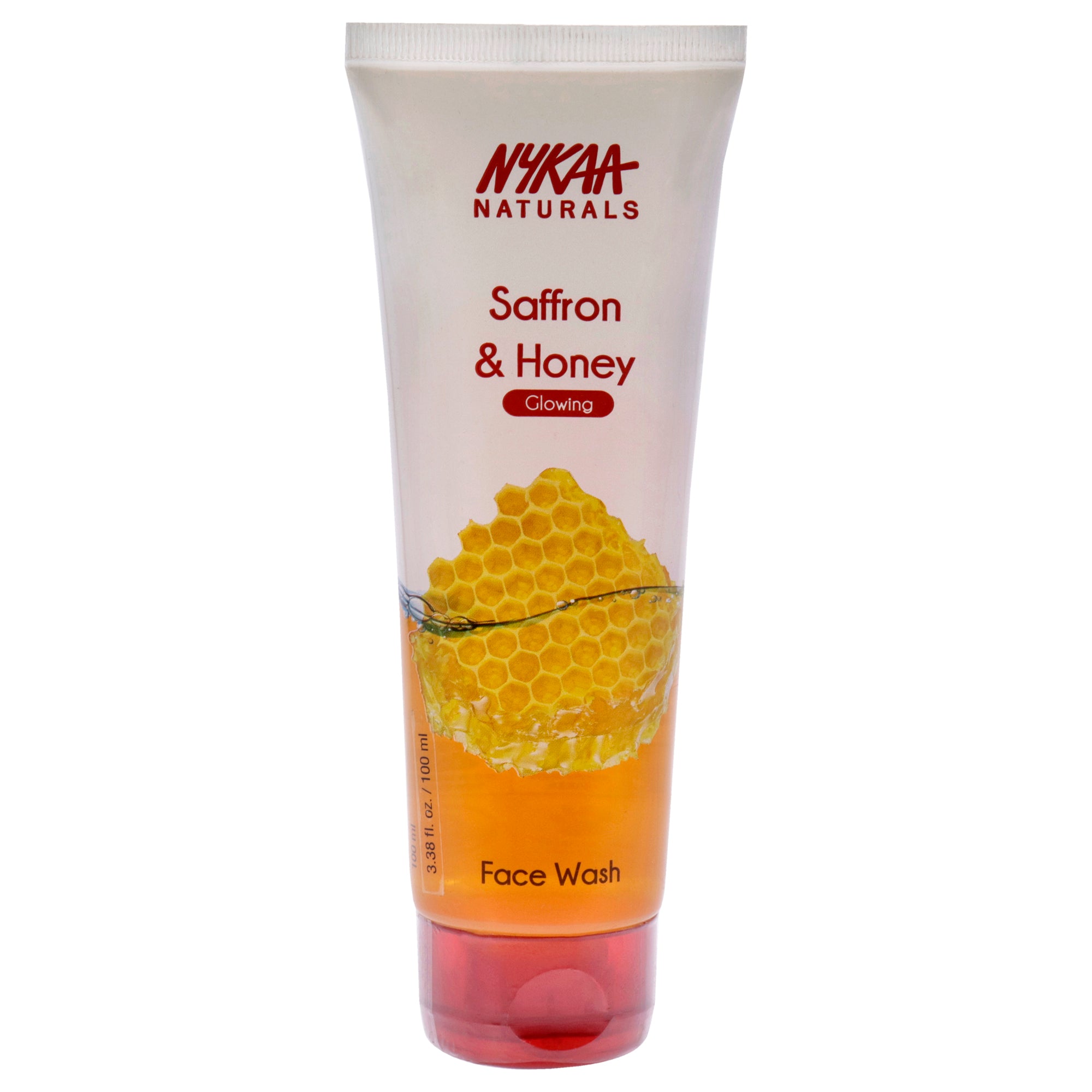 Nykaa Naturals Face Wash - Saffron and Honey -Thefragrancemart.com