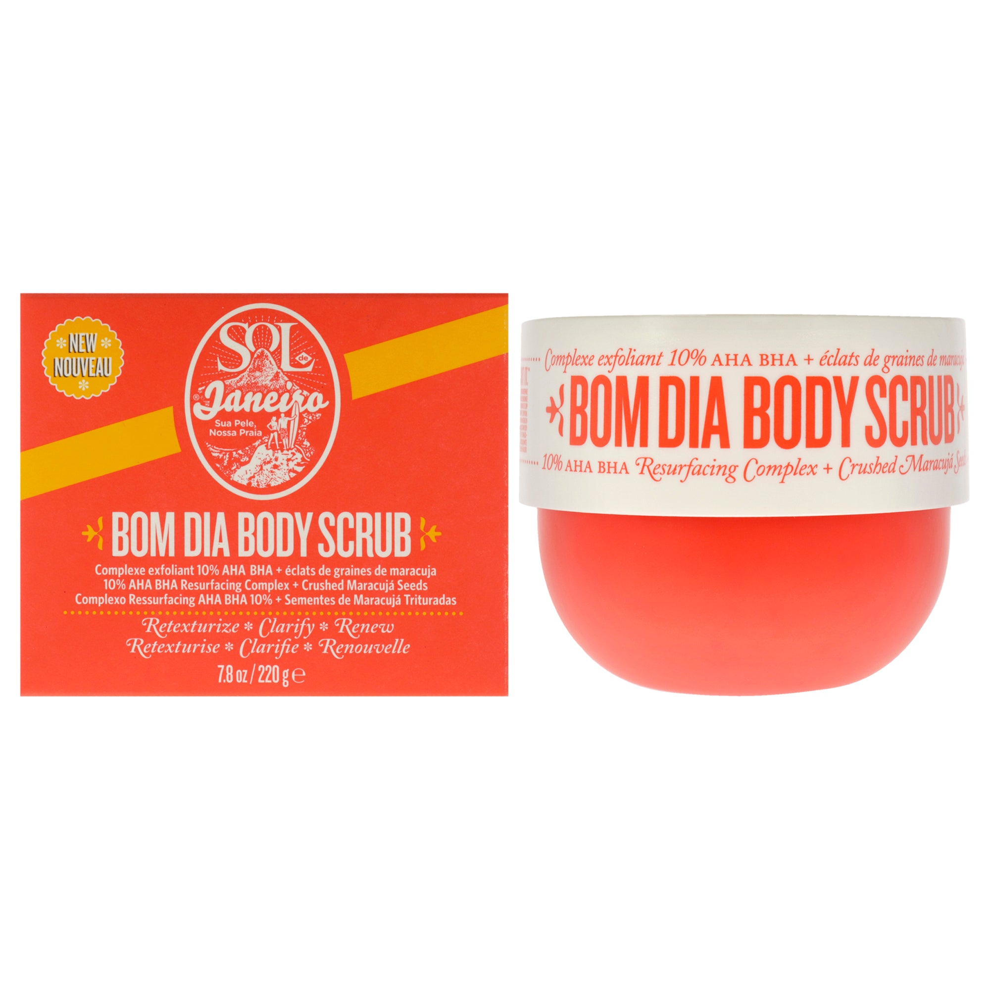Sol de Janeiro Bom Dia Body Scrub -Thefragrancemart.com
