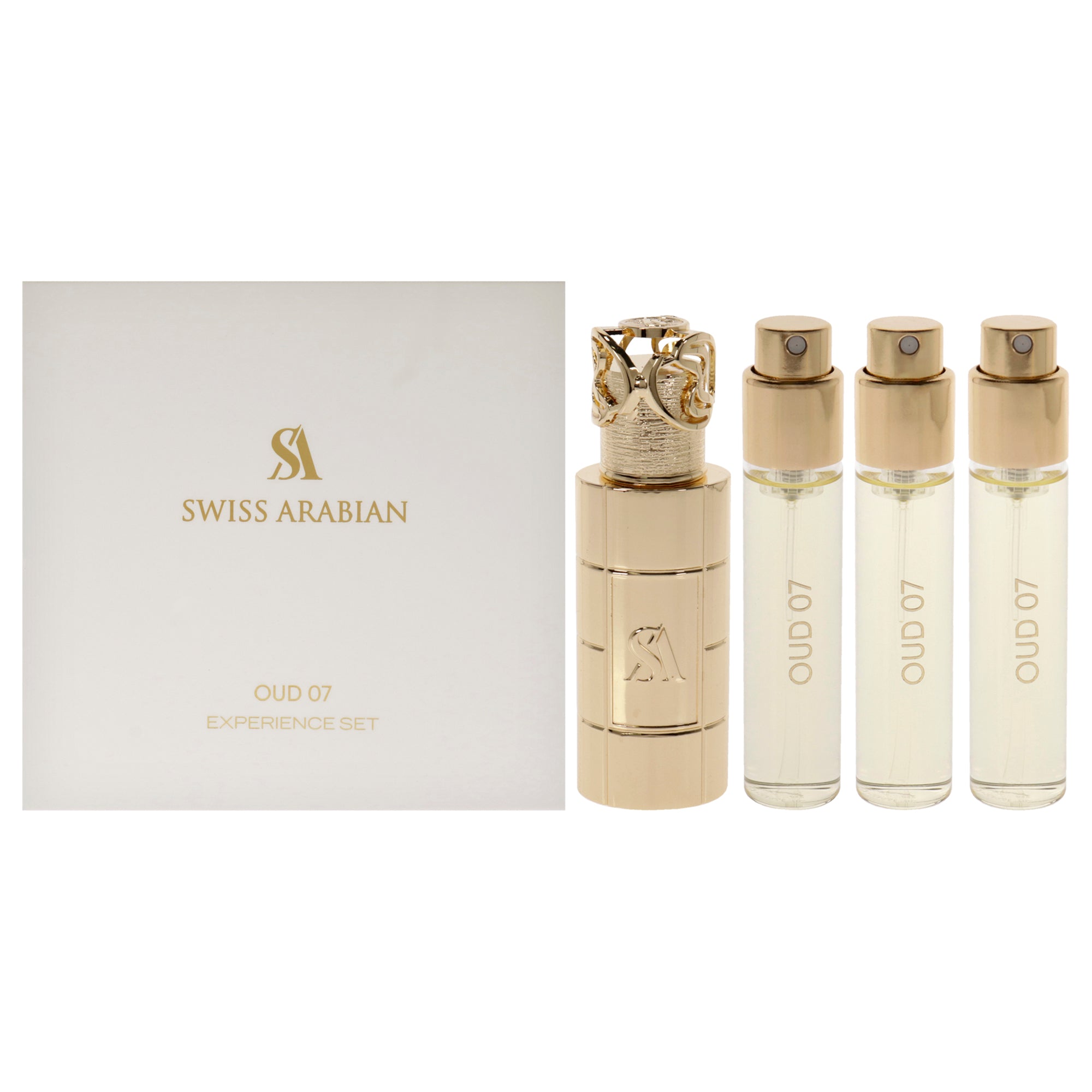 Swiss Arabian Oud 07 4 Pc Mini Gift Set-Thefragrancemart.com