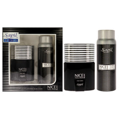 Sapil Nice Feeling Black 2 Pc Gift Set-Thefragrancemart.com