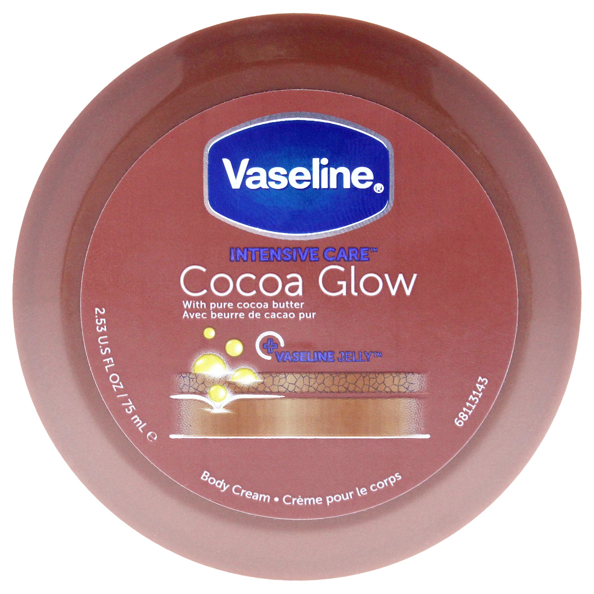 Vaseline Intensive Care Glow Body Cream - Cocoa -Thefragrancemart.com