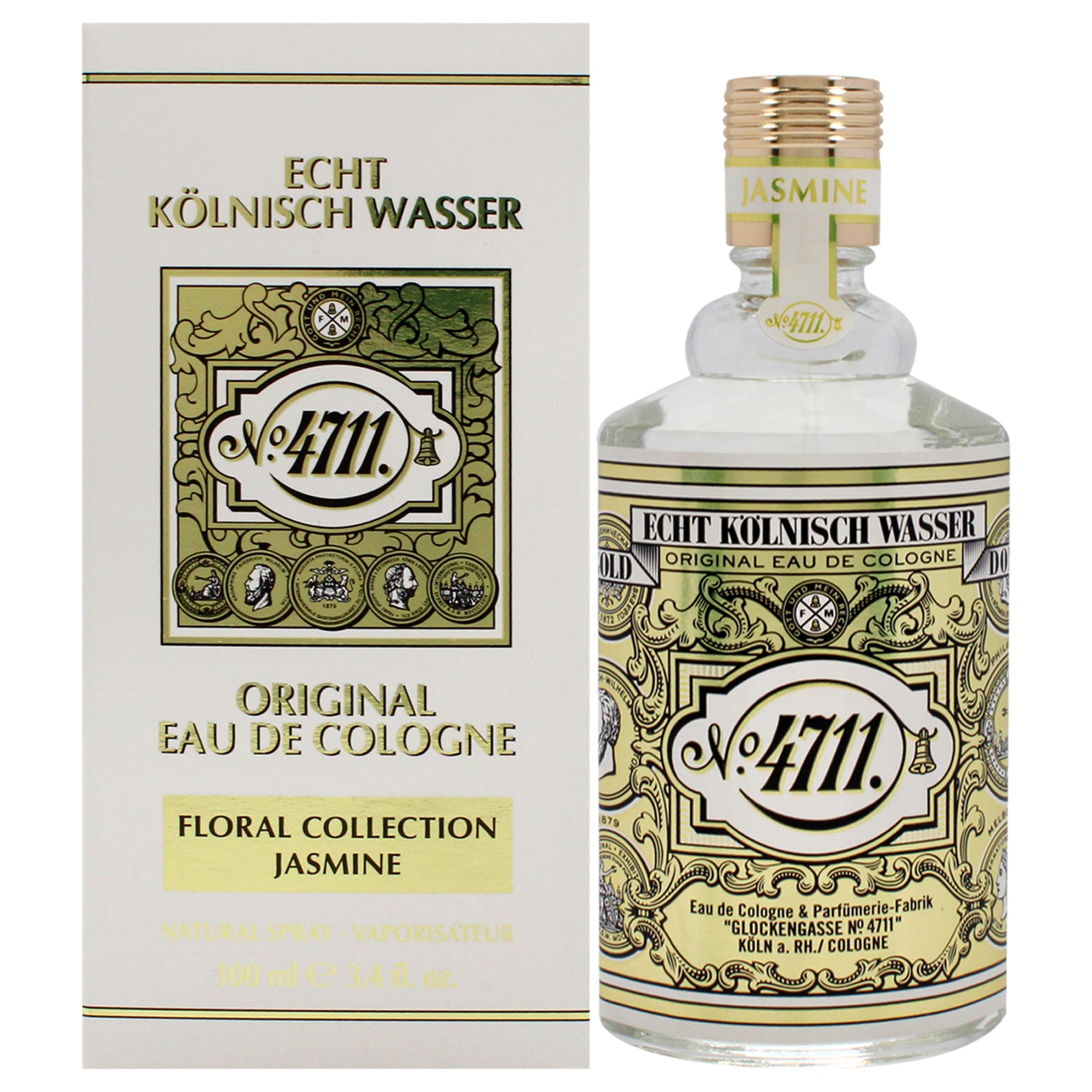 Muelhens 4711 Floral Collection - Jasmine Eau De Cologne-Thefragrancemart.com