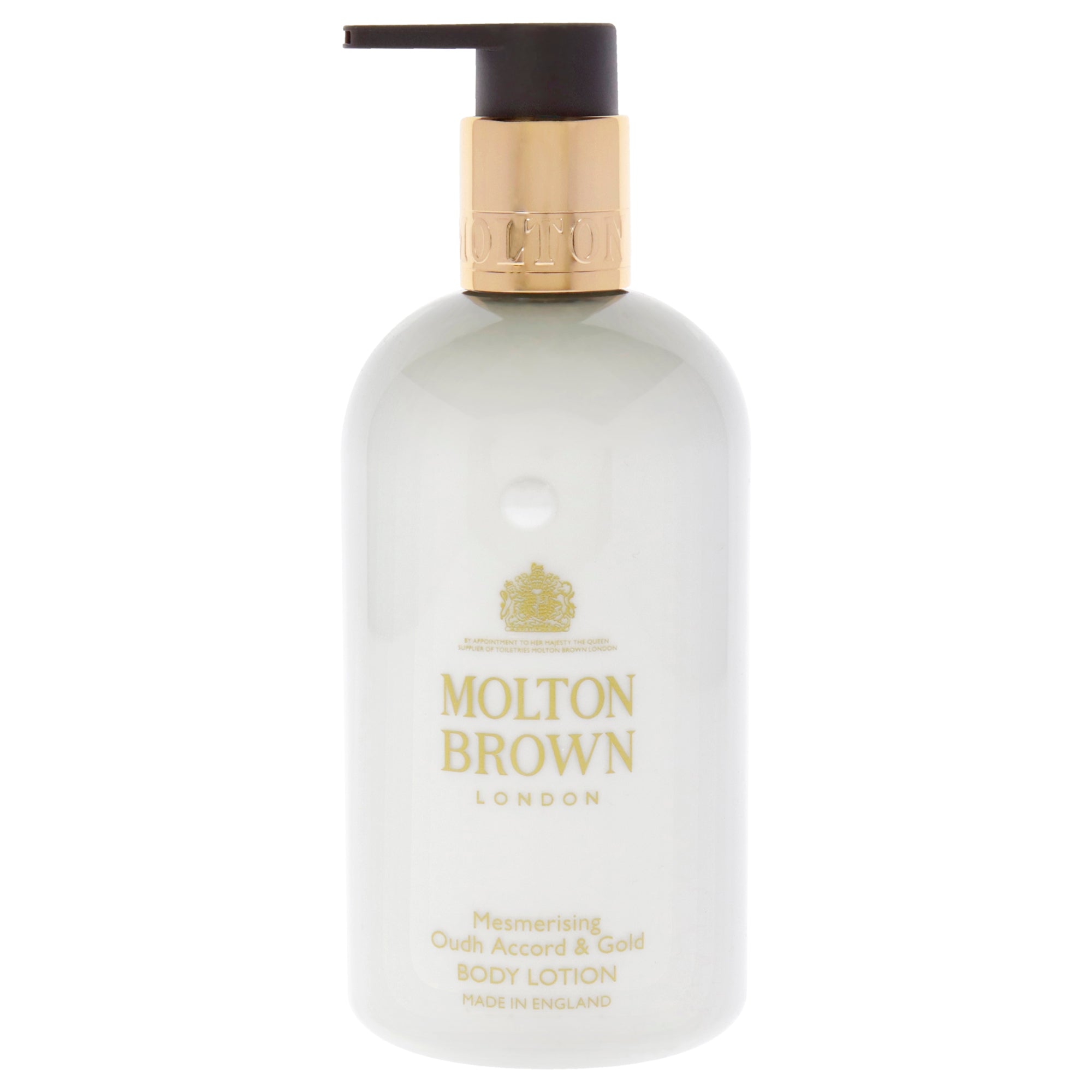 Molton Brown Mesmerising Oudh Accord and Gold Body Lotion -Thefragrancemart.com