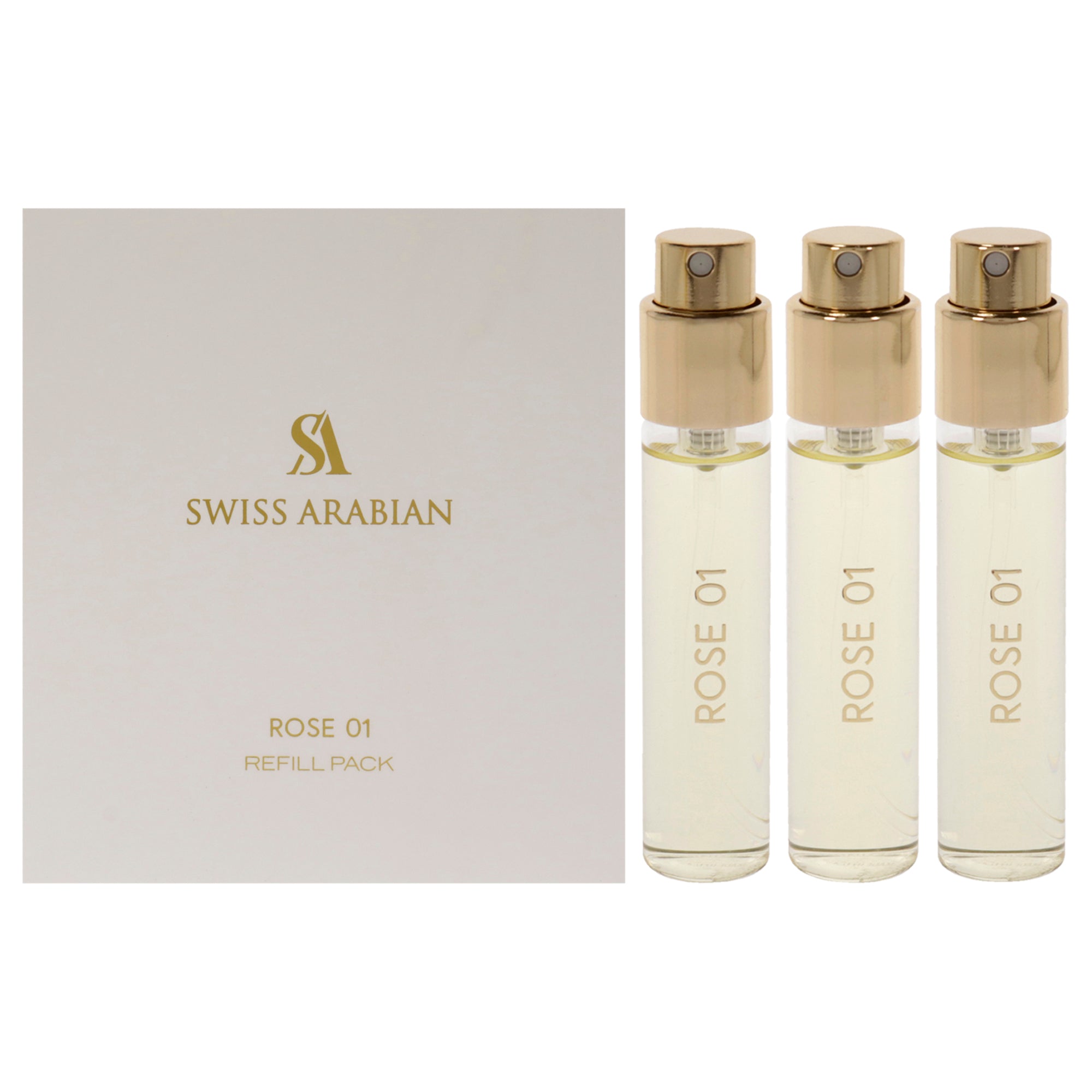 Swiss Arabian Rose 01 3 Pc Mini Gift Set-Thefragrancemart.com