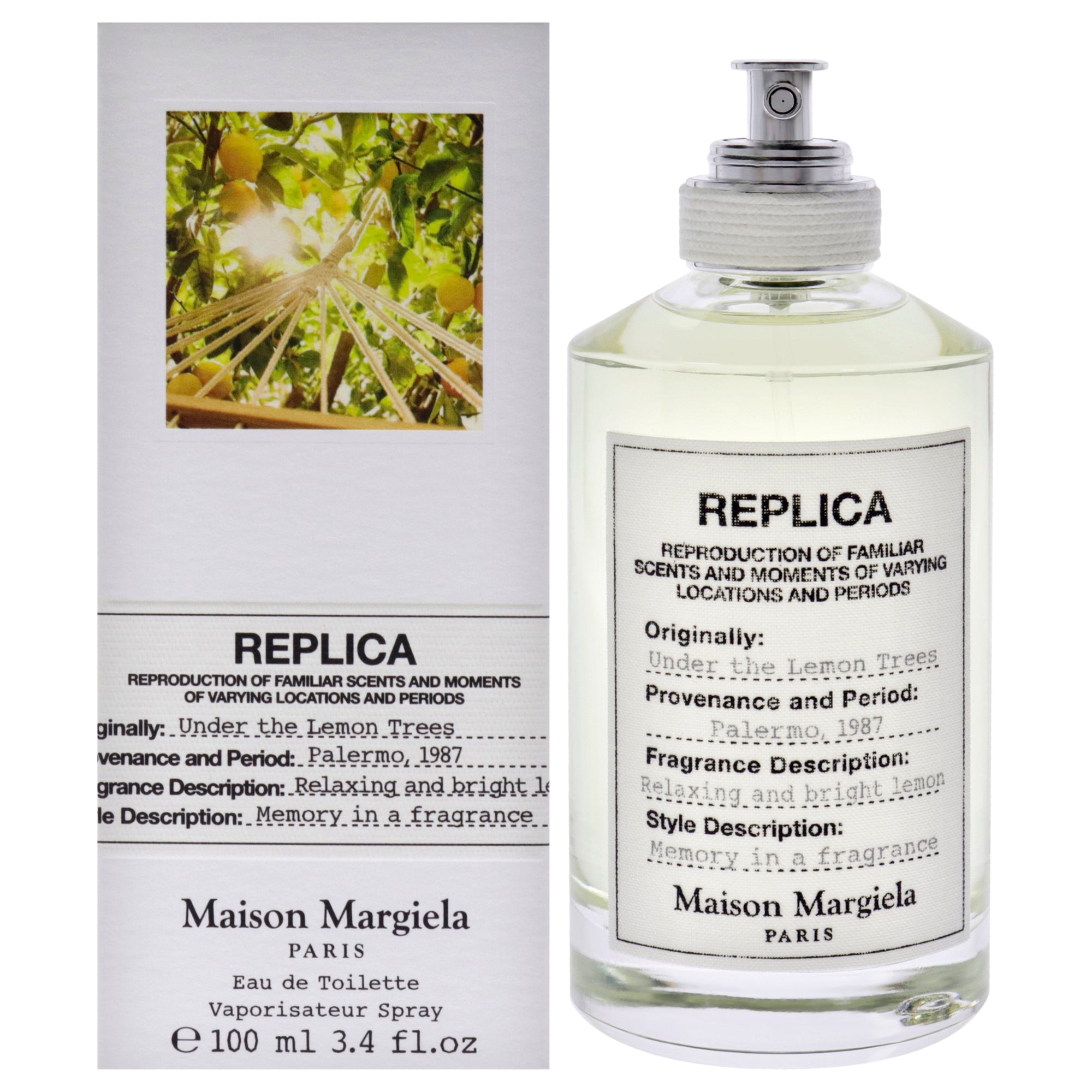 Maison Margiela Replica Under The Lemon Trees Eau De Toilette-Thefragrancemart.com