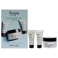 Philosophy Hope In A Jar Hydrate-Smooth and Glow Mini Set -Thefragrancemart.com