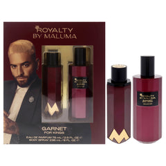 Royalty By Maluma Garnet 2 Pc Gift Set-Thefragrancemart.com