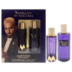 Royalty By Maluma Amethyst 2 Pc Gift Set-Thefragrancemart.com