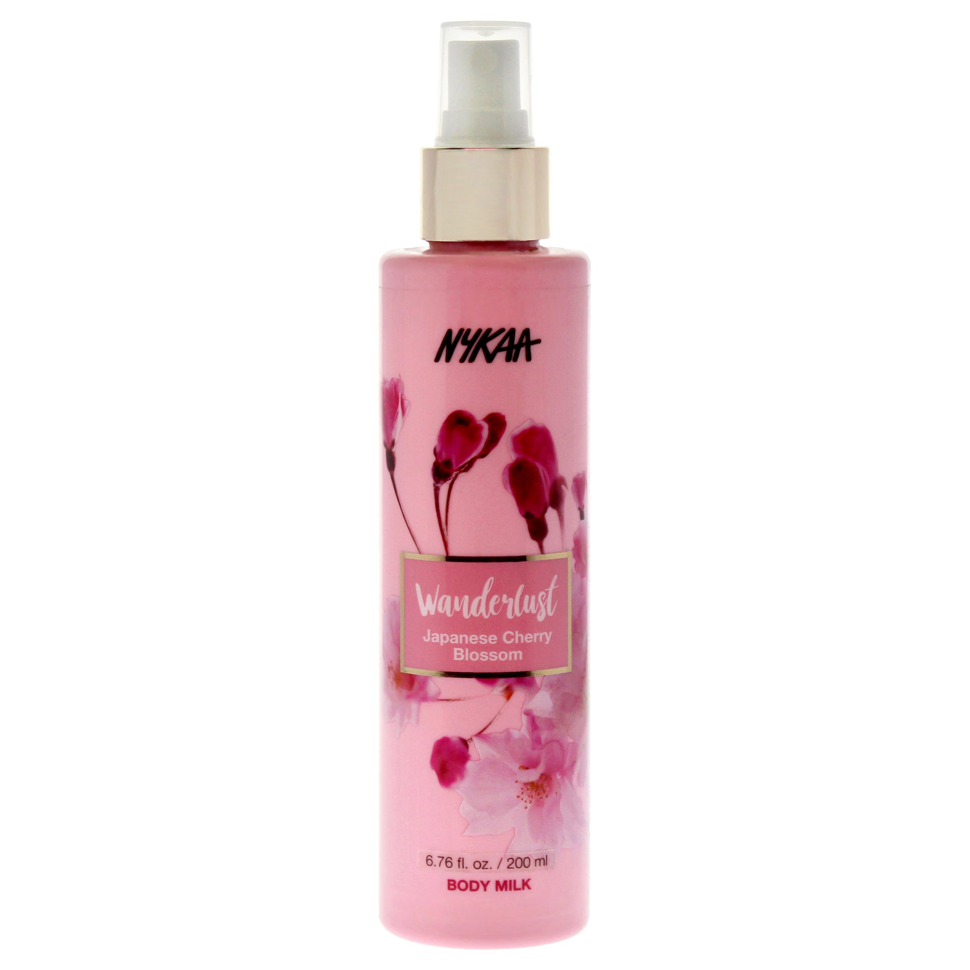 Nykaa Naturals Wanderlust Body Milk - Japanese Cherry Blossom -Thefragrancemart.com