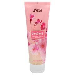 Nykaa Naturals Wanderlust Body Scrub - Japanese Cherry Blossom -Thefragrancemart.com