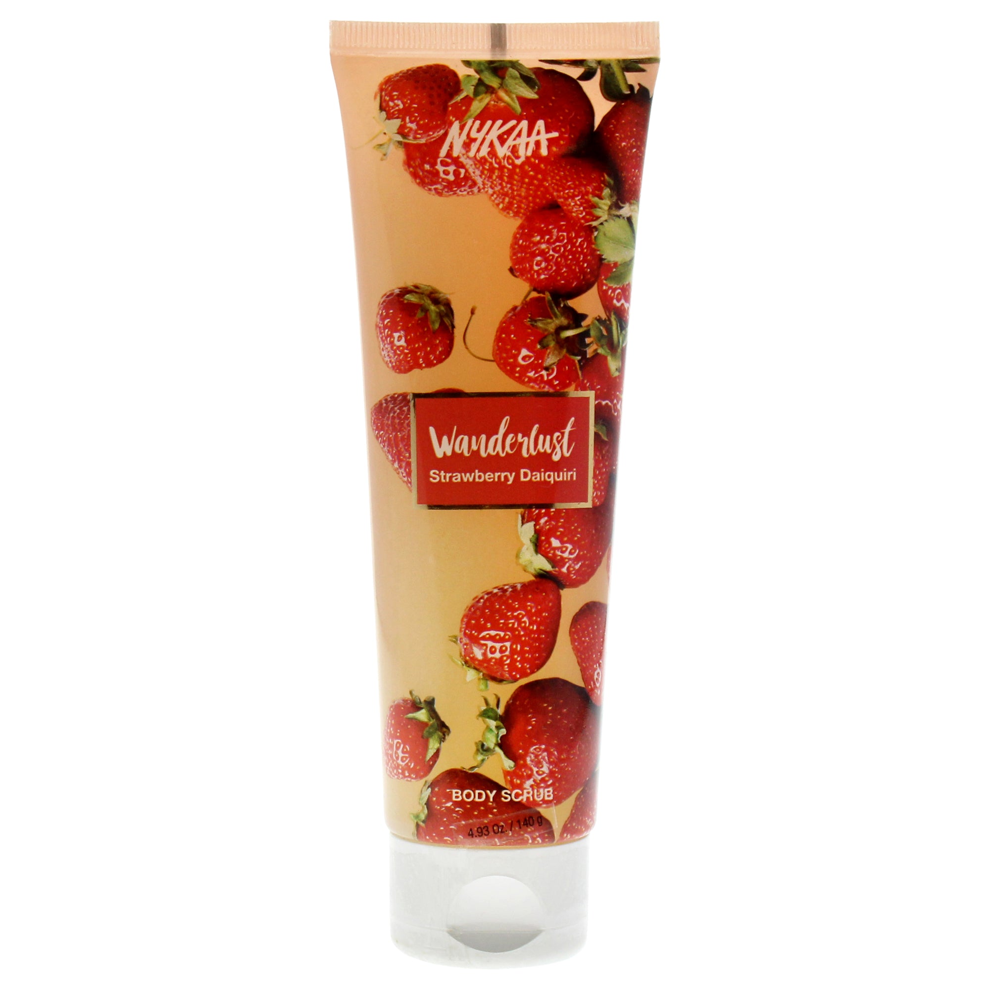 Nykaa Naturals Wanderlust Body Scrub - Strawberry Daiquiri -Thefragrancemart.com