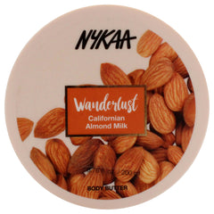 Nykaa Naturals Wanderlust Body Butter - Californian Almond Milk -Thefragrancemart.com