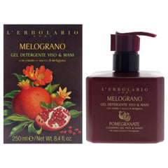 LErbolario Cleansing Gel Face and Hands - Pomegranate -Thefragrancemart.com