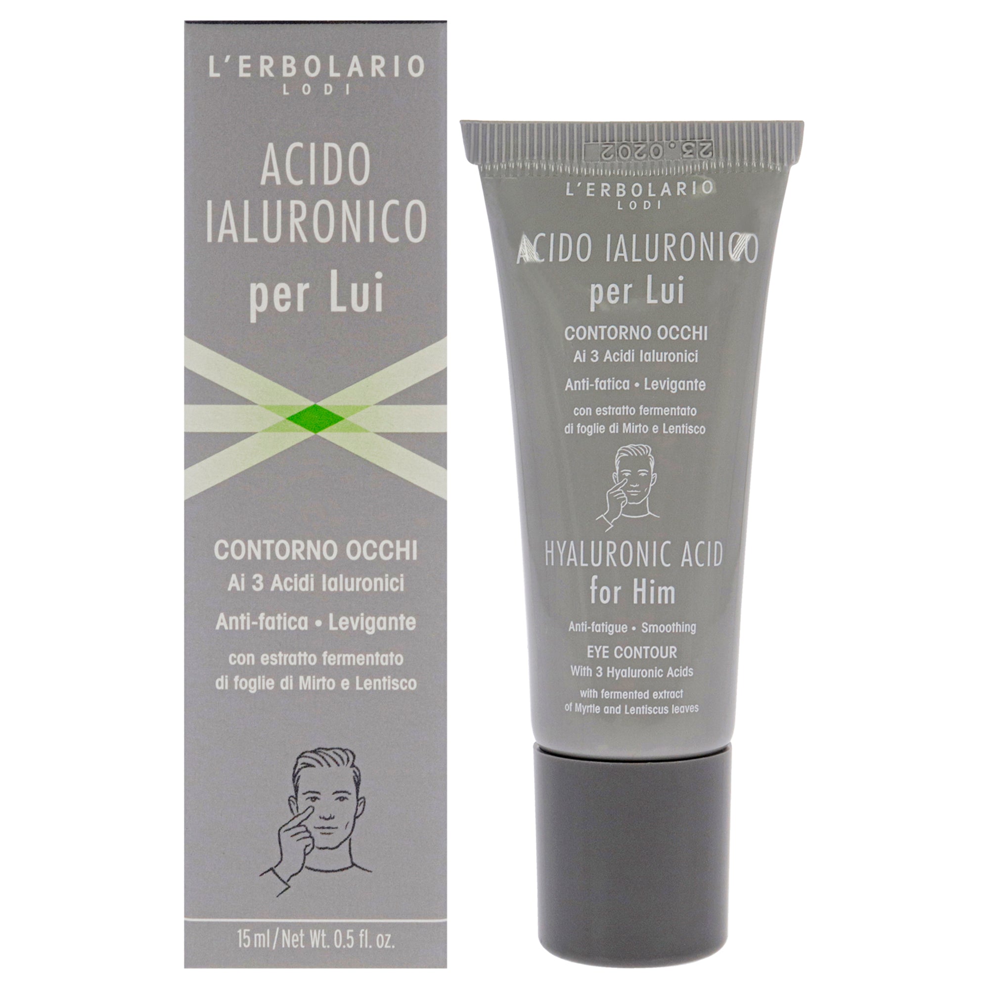 LErbolario Hyaluronic Acid Anti-Fatigue Smoothing Eye Contour -Thefragrancemart.com