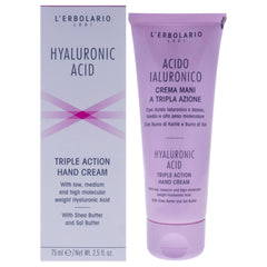 LErbolario Hyaluronic Acid Triple Action Hand Cream -Thefragrancemart.com