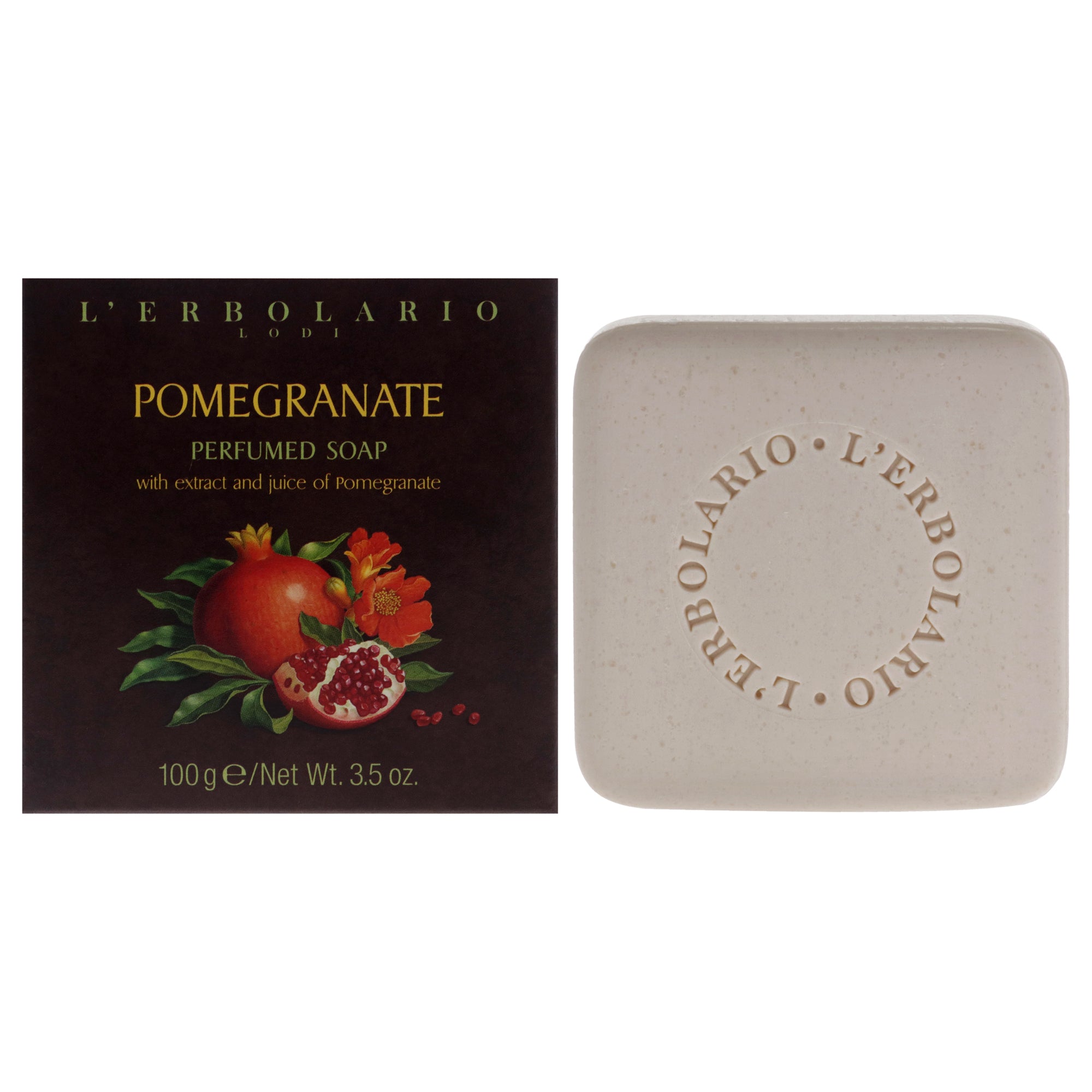LErbolario Perfumed Soap - Pomegranate -Thefragrancemart.com