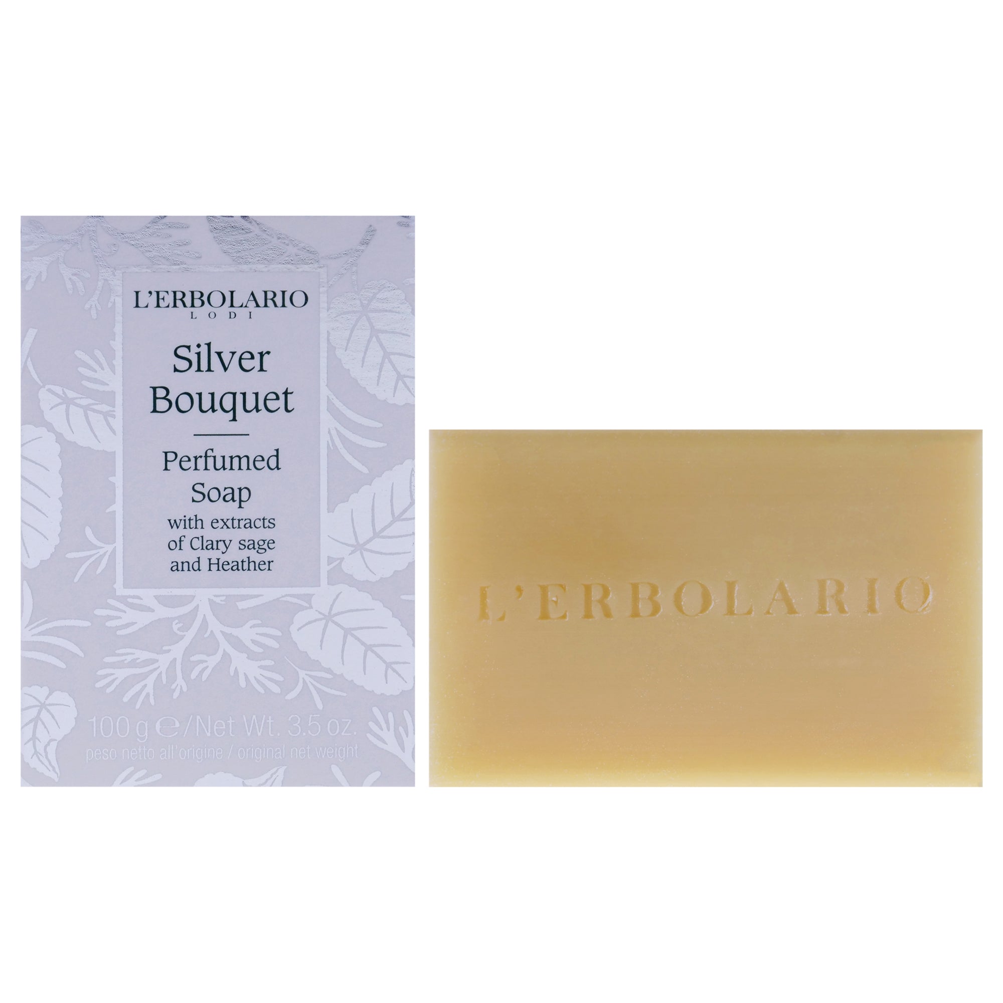 LErbolario Perfumed Soap - Silver Bouquet -Thefragrancemart.com