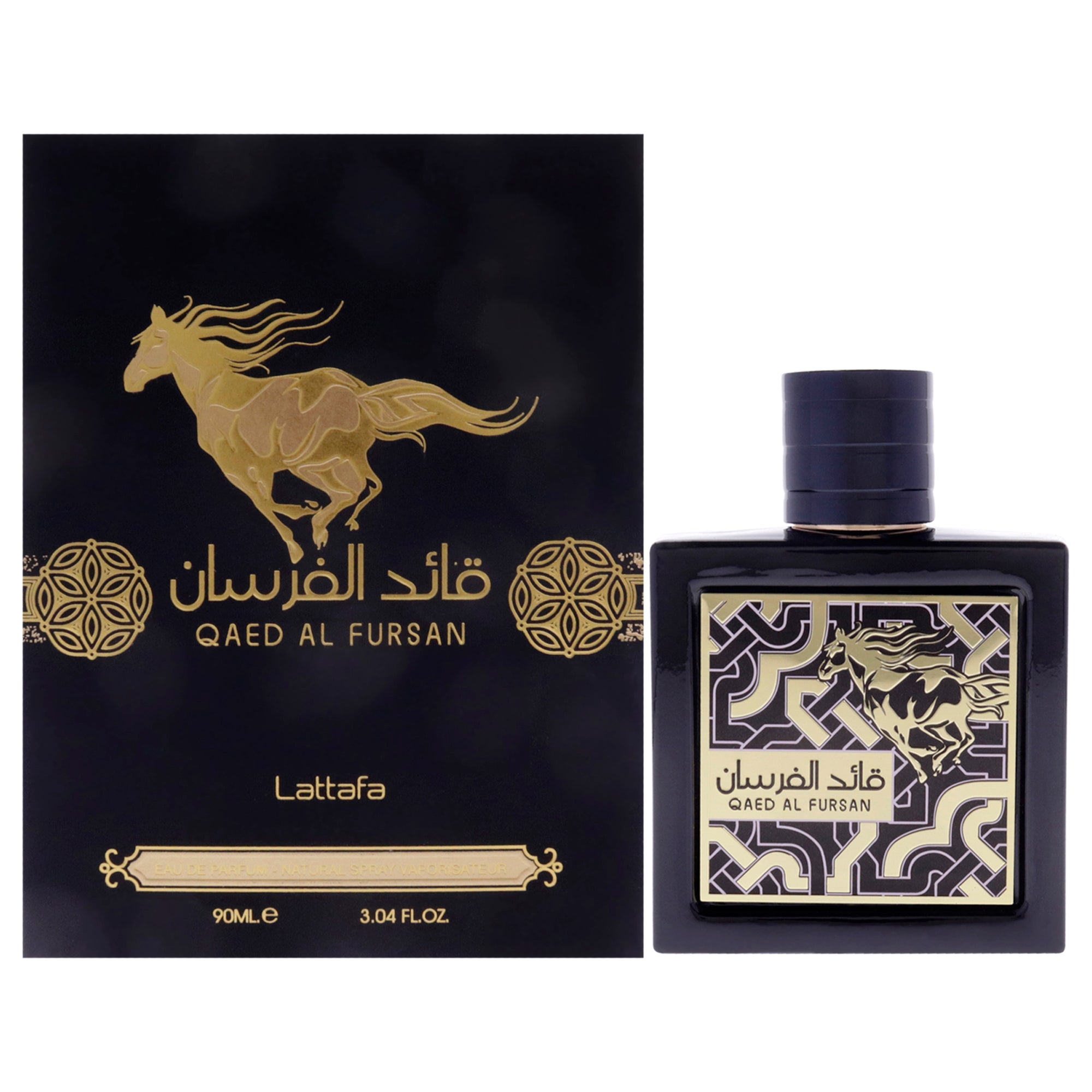 Lattafa Qaed Al Fursan Eau De Parfum-Thefragrancemart.com