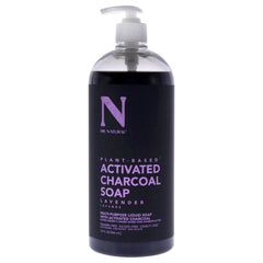 Dr. Natural Activated Charcoal Liquid Soap - Lavender -Thefragrancemart.com