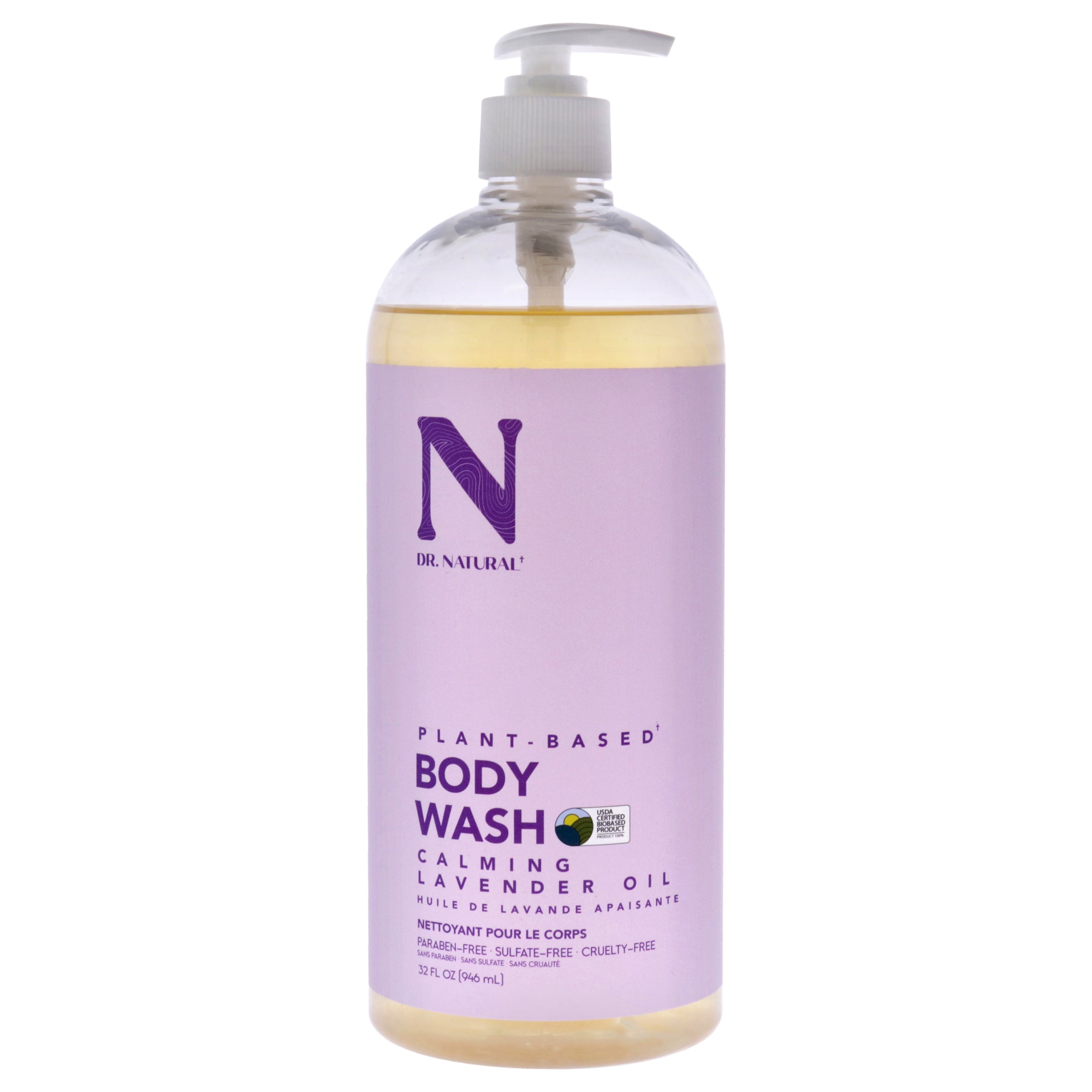Dr. Natural Calming Oil Body Wash - Lavender -Thefragrancemart.com