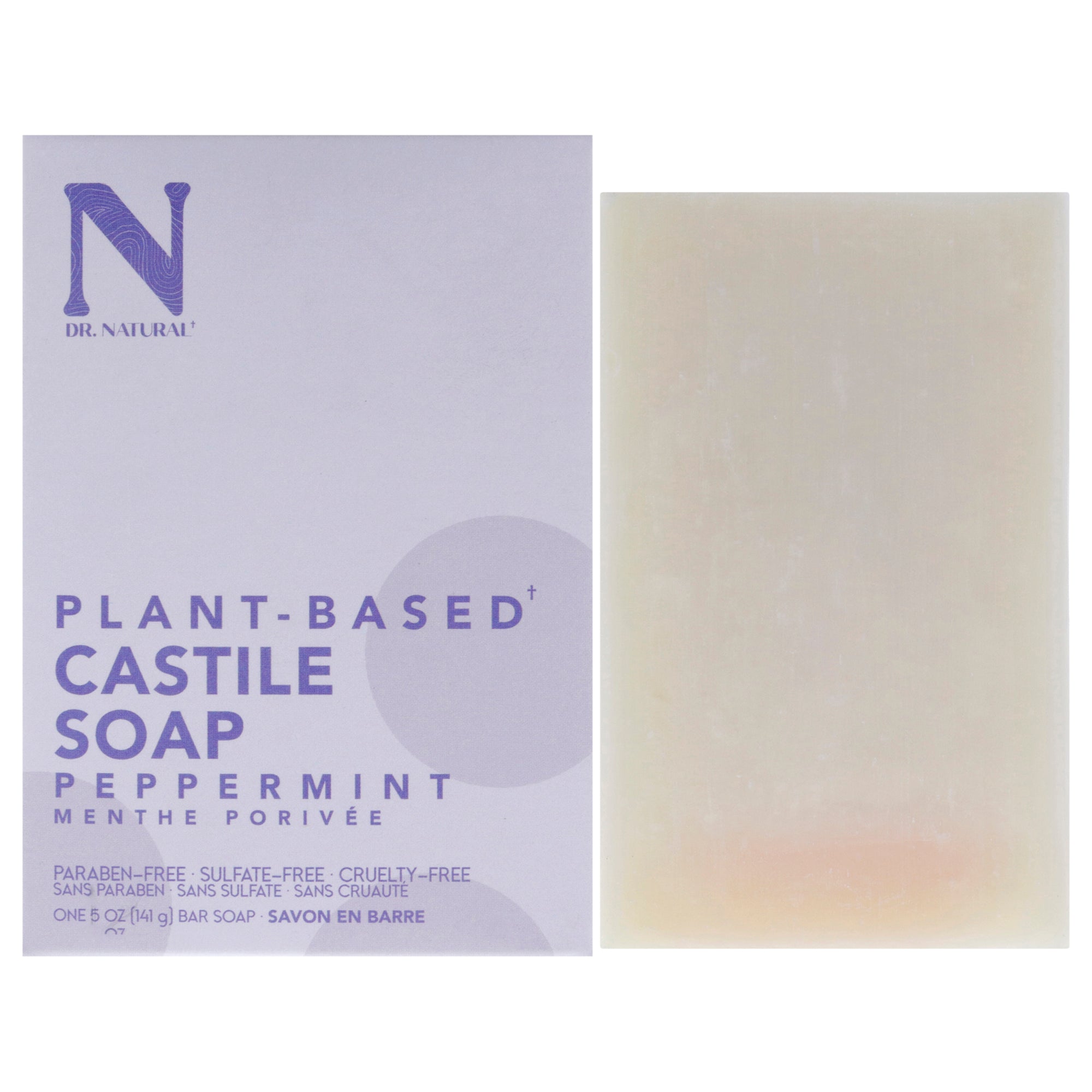 Dr. Natural Castile Bar Soap - Peppermint -Thefragrancemart.com