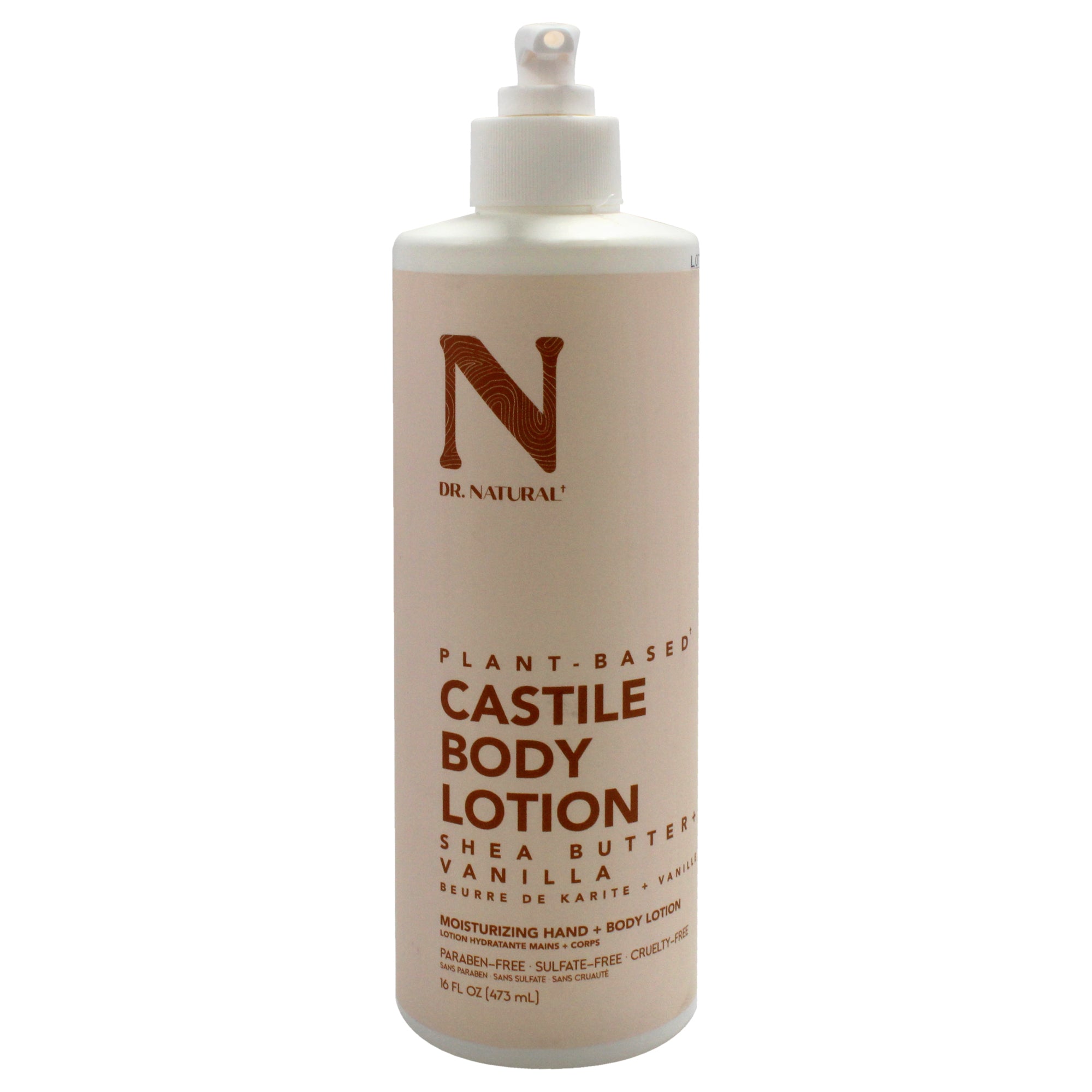 Dr. Natural Castile Body Lotion - Shea Butter plus Vanille -Thefragrancemart.com