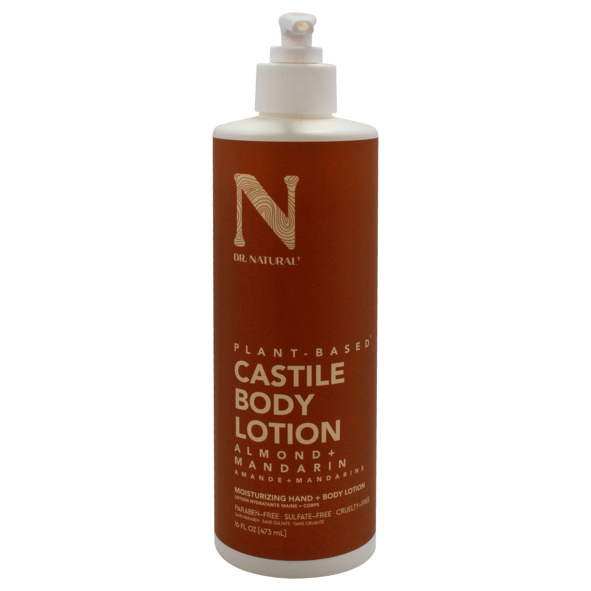 Dr. Natural Castile Body Lotion - Almond plus Mandarin -Thefragrancemart.com