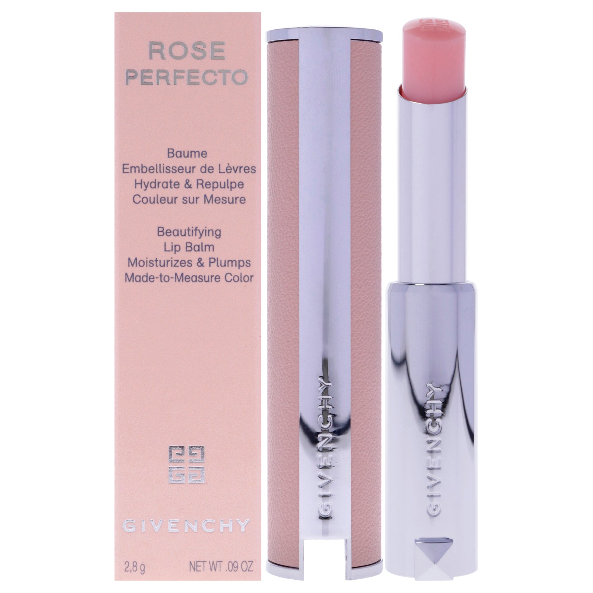 Givenchy Rose Perfecto Beautifying Lip Balm - 001 Pink Irresistible -Thefragrancemart.com