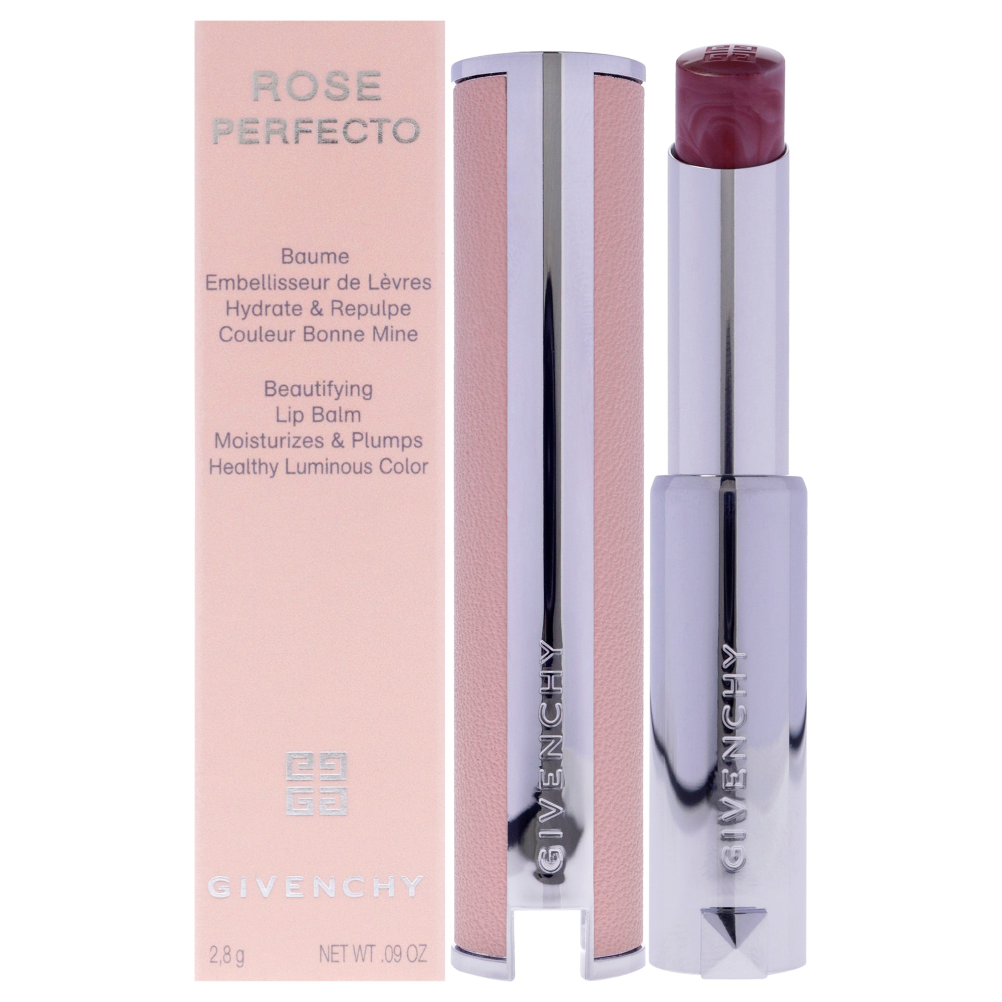 Givenchy Rose Perfecto Plumping Lip Balm - 102 Feeling Nude -Thefragrancemart.com