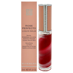 Givenchy Rose Perfecto Tinted Liquid Lip Balm - 37 Rouge Graine -Thefragrancemart.com