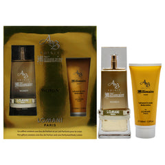 Lomani AB Spirit Millionaire 2 Pc Gift Set-Thefragrancemart.com