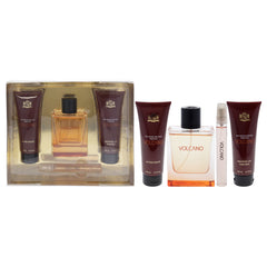 New Brand Prestige Volcano 4 Pc Gift Set-Thefragrancemart.com