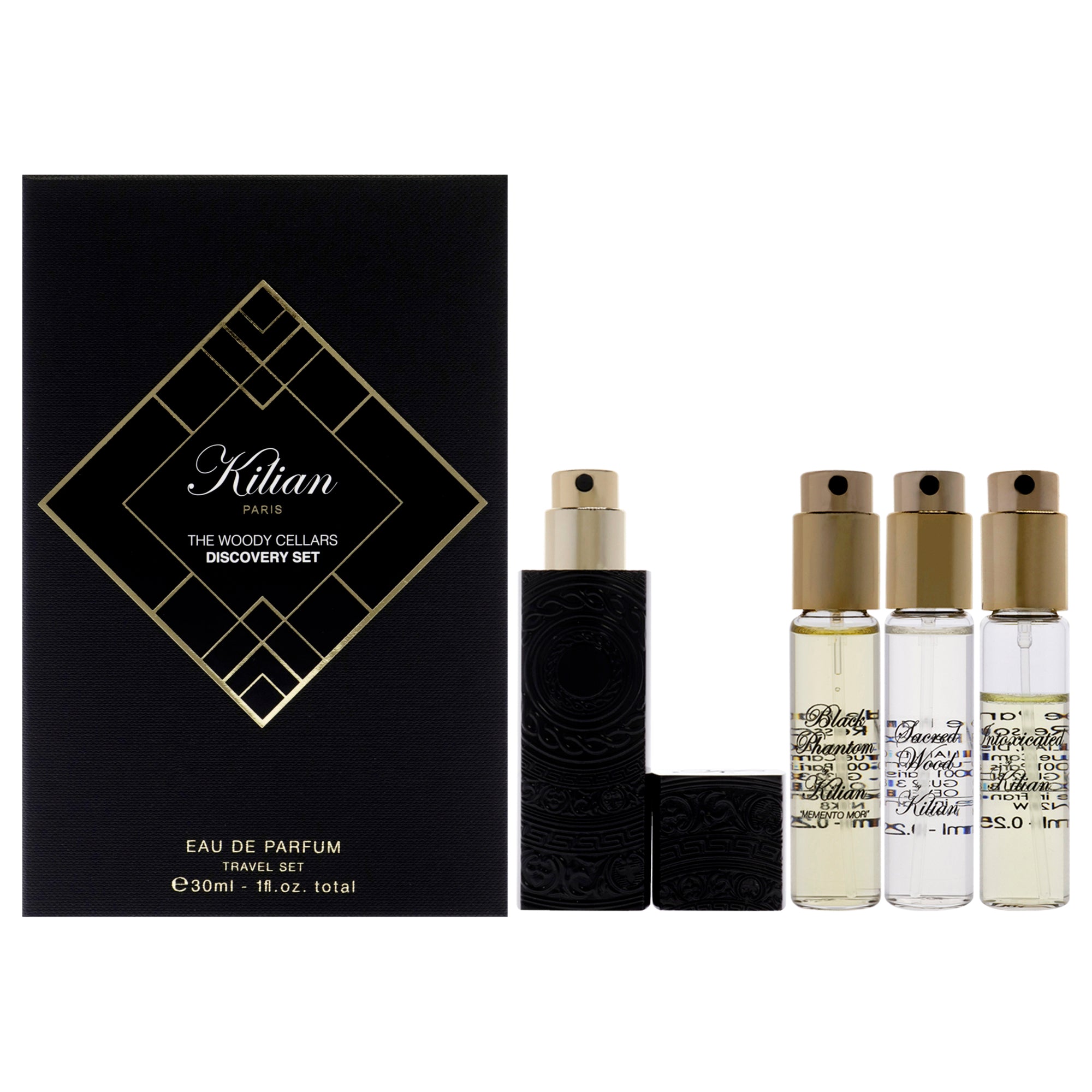 Kilian The Woody Cellars Discovery Set 5 Pc Mini Gift Set-Thefragrancemart.com