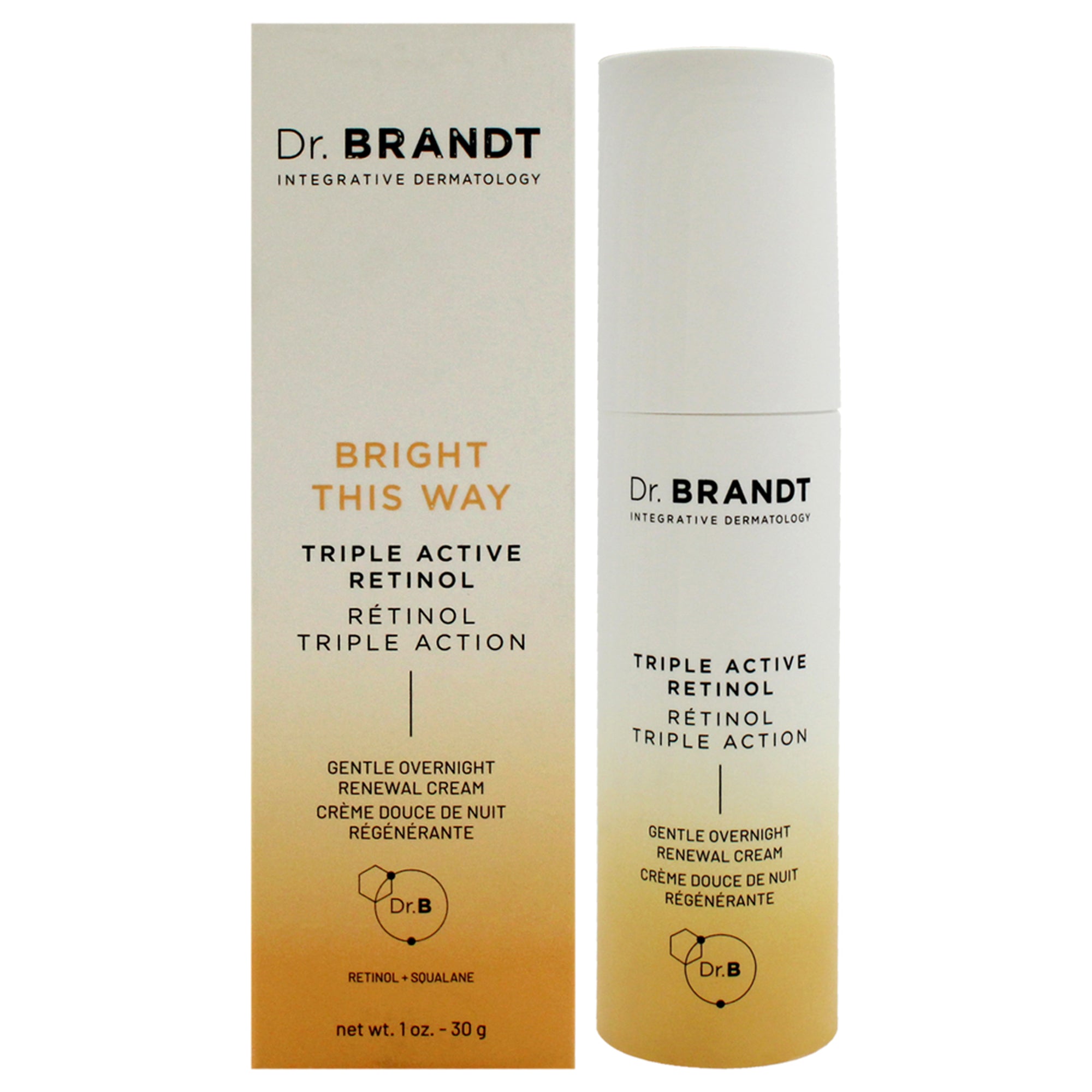 Dr. Brandt Triple Active Retinol Gentle Overnight Renewal Cream -Thefragrancemart.com