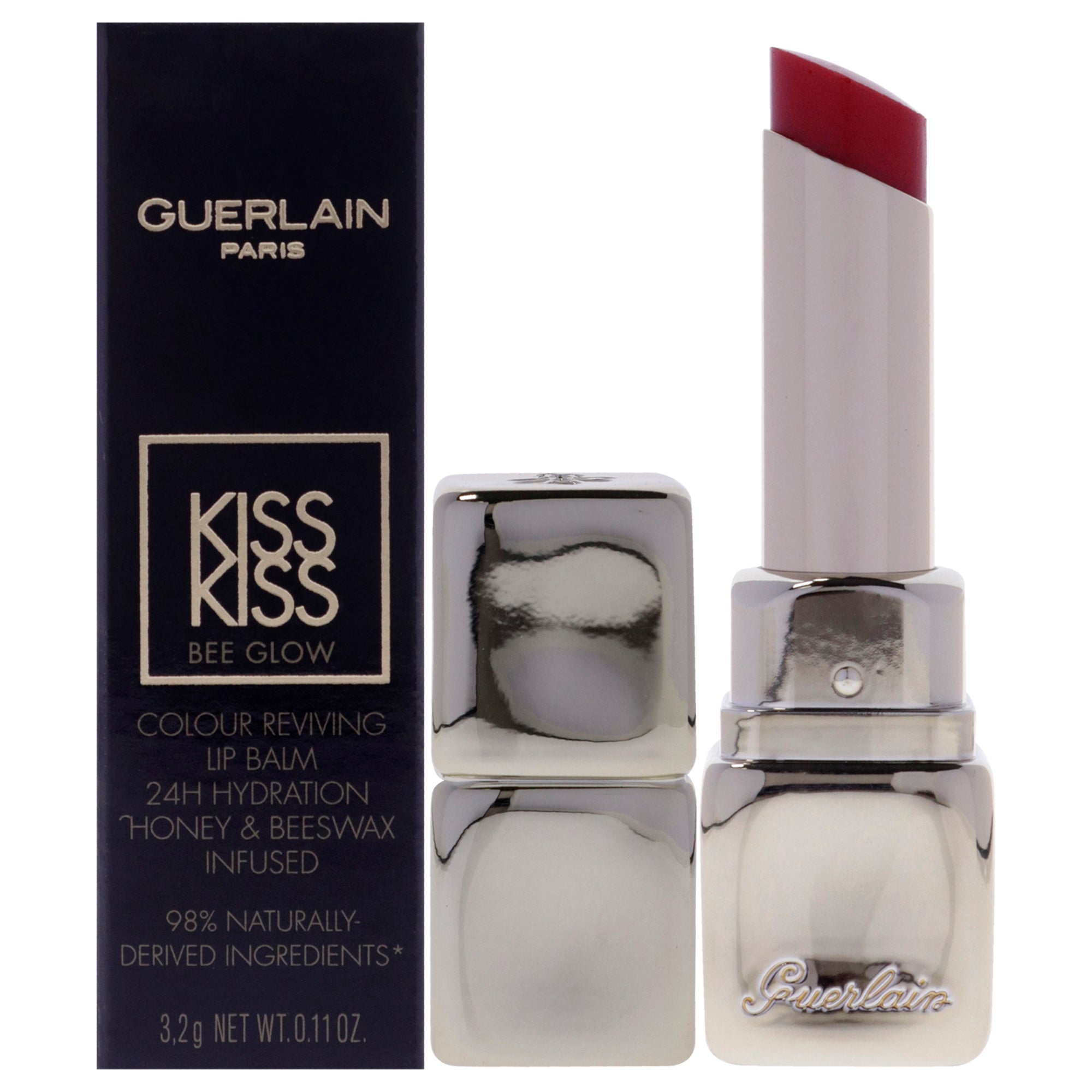 Guerlain Kiss Kiss Bee Glow Lip Blam - 775 Poppy Glow -Thefragrancemart.com