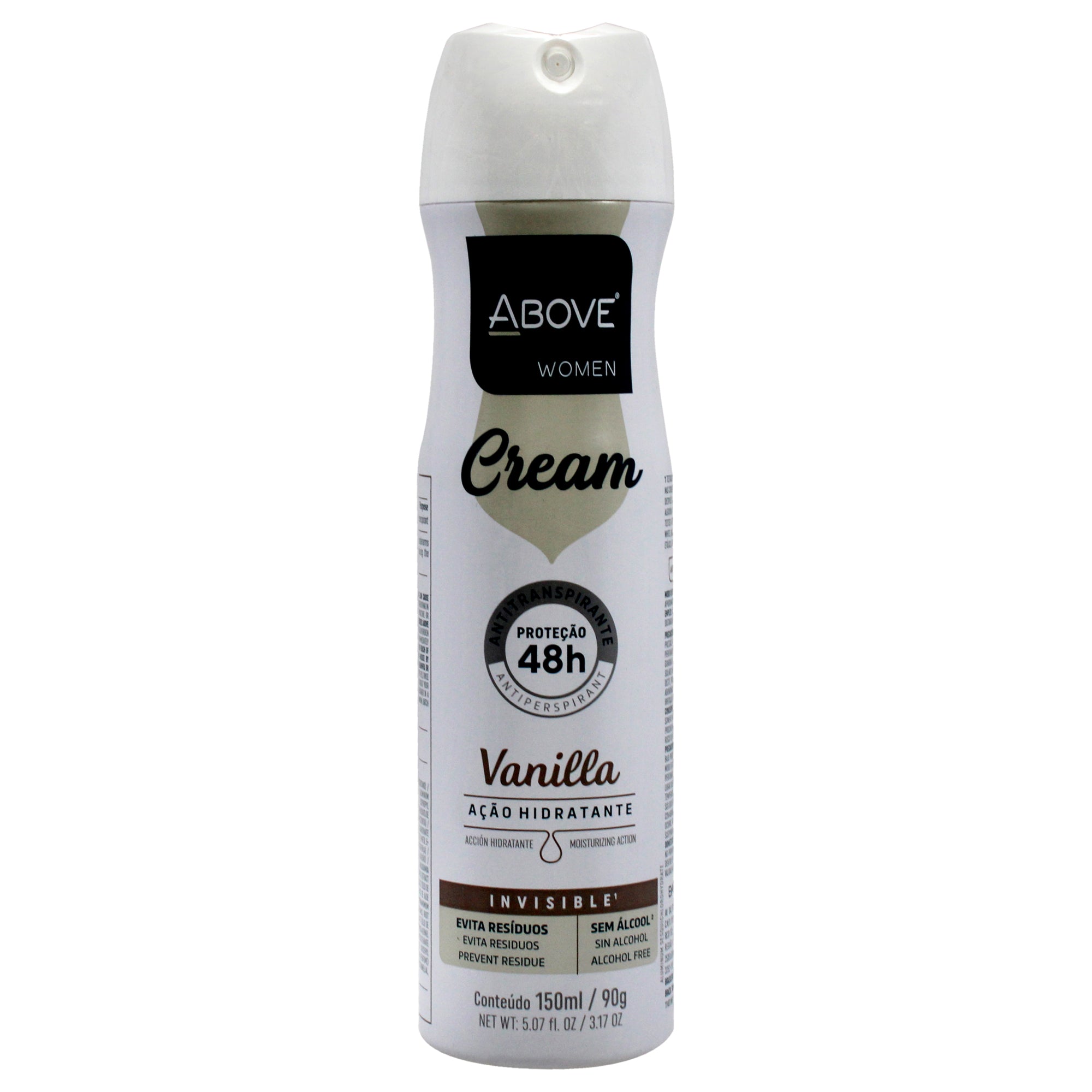 Above 48 Hours Cream Antiperspirant Deodorant - Vanilla -Thefragrancemart.com