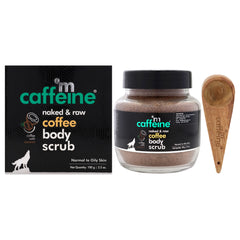 mCaffeine Naked and Raw Coffee Body Scrub - Coconut - Normal to Oily Skin -Thefragrancemart.com