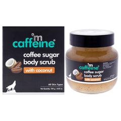 mCaffeine Coffee Sugar Body Scrub - Coconut - All Skin Types -Thefragrancemart.com