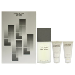 Issey Miyake Leau Dissey Pour Homme 3 Pc Gift Set-Thefragrancemart.com
