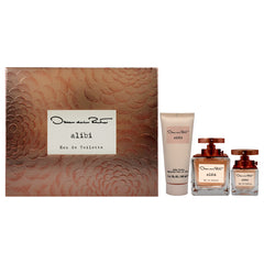 Oscar De La Renta Alibi 3 Pc Gift Set-Thefragrancemart.com