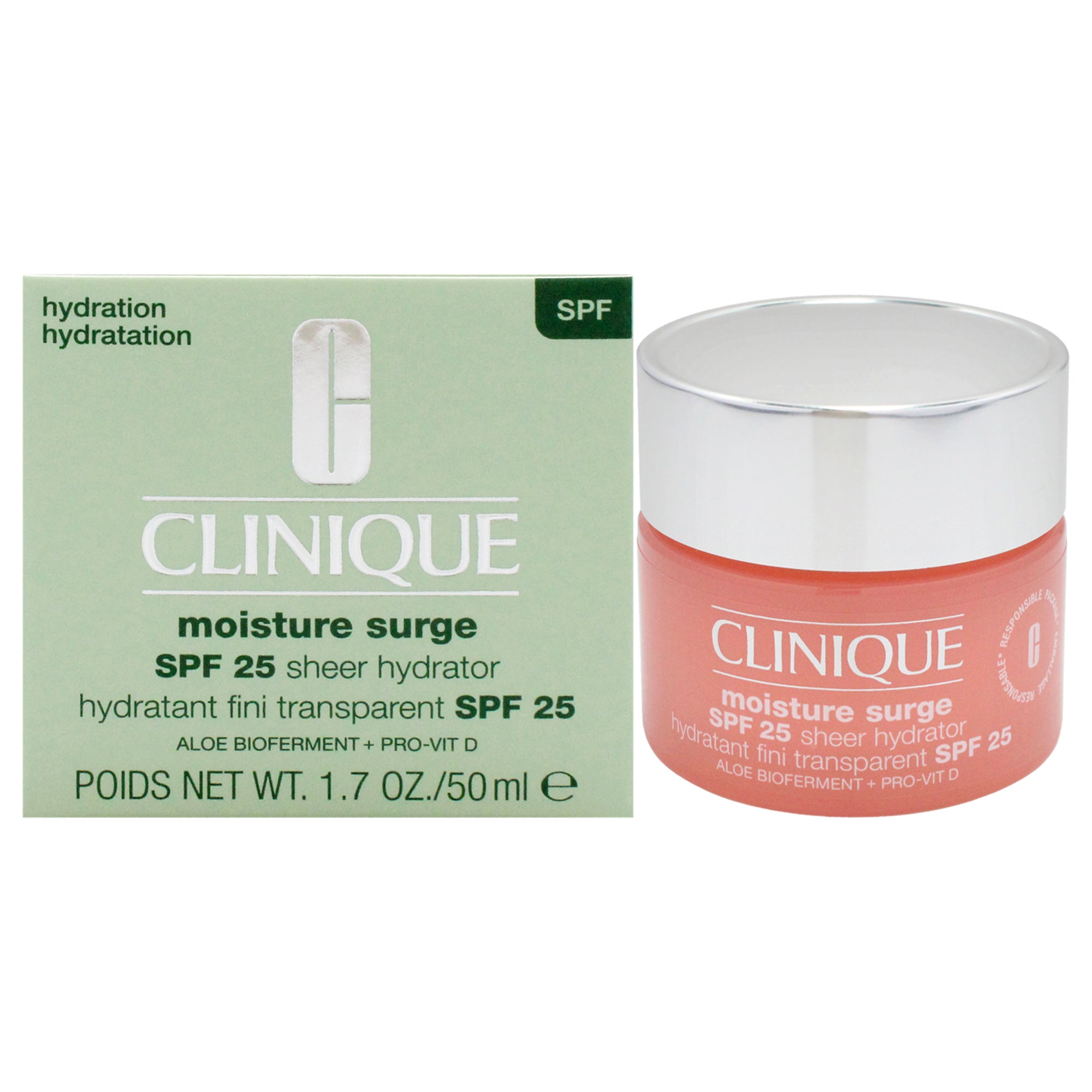 Clinique Moisture Surge Sheer Hydrator SPF 25 -Thefragrancemart.com