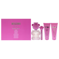 Moschino Toy 2 Bubble Gum 4 Pc Gift Set-Thefragrancemart.com
