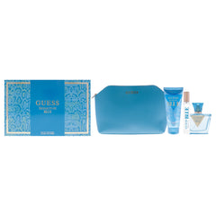 Guess Seductive Blue 4 Pc Gift Set-Thefragrancemart.com