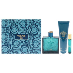 Versace Eros 3 Pc Gift Set-Thefragrancemart.com
