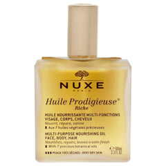 Nuxe Huile Prodigieuse Riche Multi-Purpose Nourishing Oil -Thefragrancemart.com